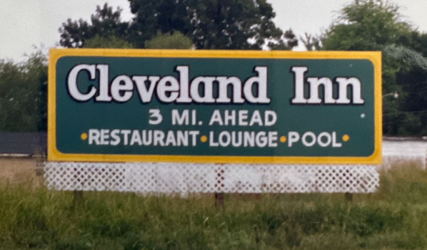 Cleveland Inn billboard example