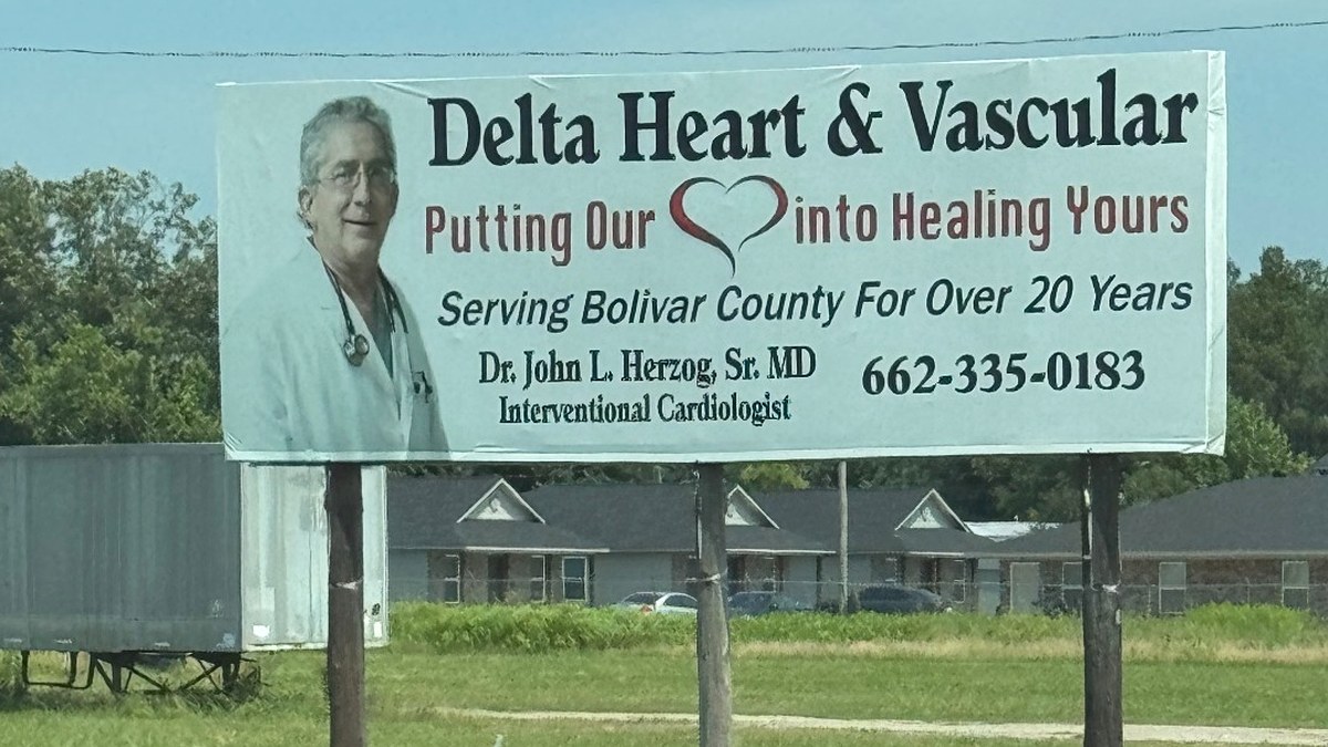 Delta Heart & Vascular billboard example